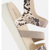 Ecco - Flowt - Sandalen - Zwart - Leer