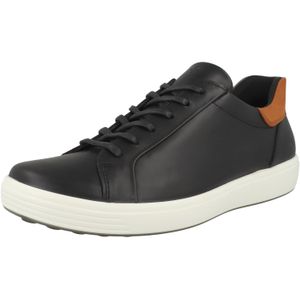 Sneakers - Soft 7 - Effen - Leer - Snoersluiting