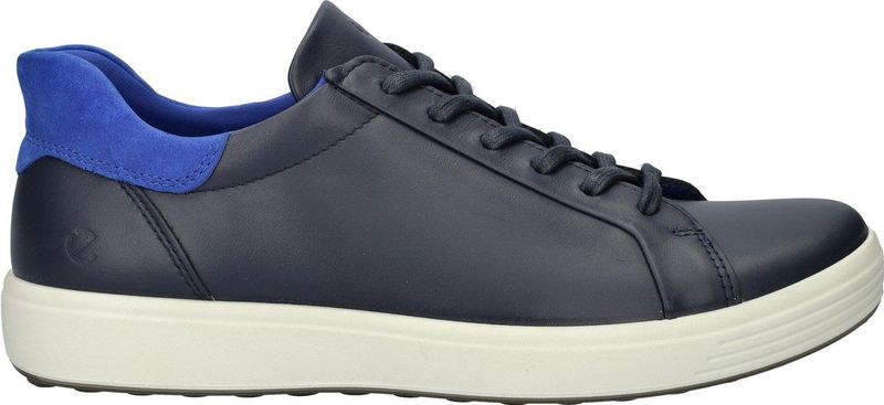 Ecco - Soft 7 - Sneakers - Zwart - Leer - DriTan Technologie