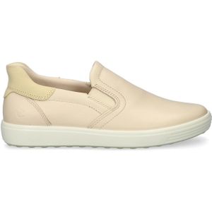 Ecco - Soft 7 - Instapschoen - Beige - Leer