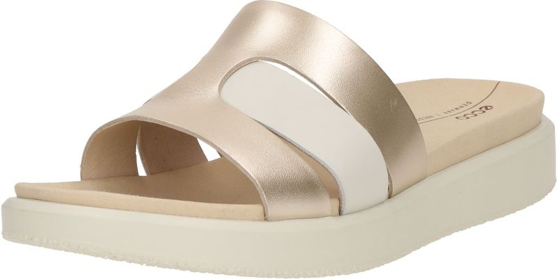 ECCO Flowt Oasis - Sandalen - Witgoud - Leer
