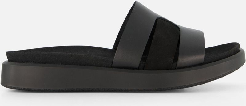 Ecco - Flowt - Slippers - Zwart - Leer