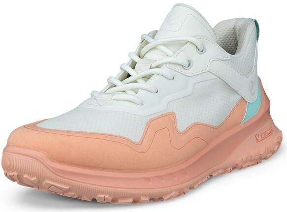 Ecco ULT TRN W - Wandelschoen - Koraal/Wit - Vetersluiting - Laag
