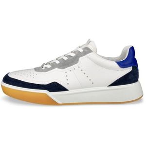 Ecco Street Court Schuhe weiß blau 539814 für Herren, weiß, Gr. 47 EU