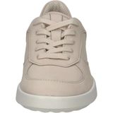 Sneakers - LEISURE - Effen - Glad Leer - Platte Hak