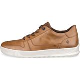 Sneaker - Camelkleur - Textiel - Vetersluiting - Laag