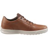 Sneaker - Camelkleur - Textiel - Vetersluiting - Laag