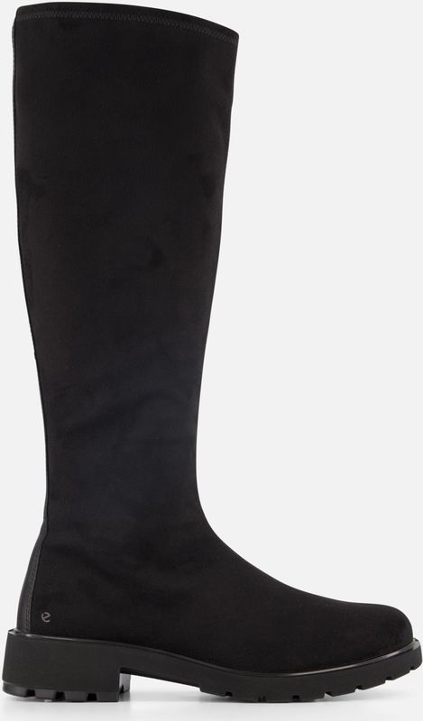 Ecco - Metropole Vienna - Kuitlaarzen - Zwart - Blokhak