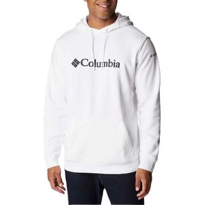 Columbia - CSC Basic Logo - Hoodie - Wit - 77% Katoen, 23% Polyester
