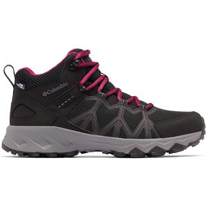 Columbia Peakfreak II Mid Outdry Hiking Boot voor dames,Black, Ti Grey Steel,36 EU