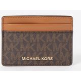 Michael Kors Jet Set pasjeshouder van leer met logo