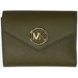 Michael Kors Greenwich portemonnee M olive