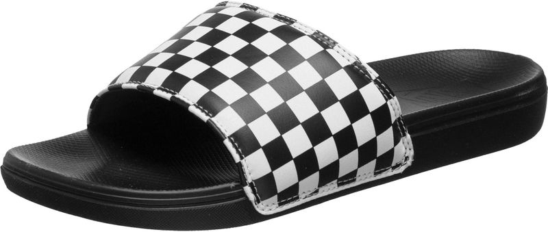 Vans - La Costa Slide - Badslippers - Dambord - Waar White/Dus