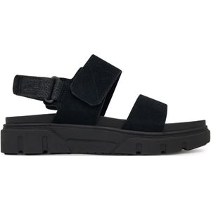 Timberland - Greyfield 2 Strap Sandalen - Grijs - Premium Leer - Verstelbare Banden
