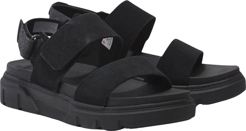 Timberland - Grayfield Backstrap Sandal - Slipper - Black - Premium Timberland Leather