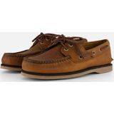 Timberland Mens Classic Boat Shoe Medium Brown Full Grain-Schoenmaat 45
