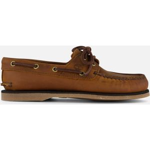 Timberland Mens Classic Boat Shoe Medium Brown Full Grain-Schoenmaat 47,5