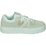 Timberland laurel court low lace sneaker in de kleur ecru.
