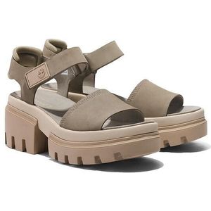 Timberland - Sandalen - Leer - Verstelbare Enkelband - Synthetische Suède Voering