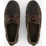 Timberland Mens Classic Boat Shoe Medium Grey Full Grain-Schoenmaat 44