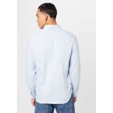 Timberland - Herenoverhemd - Linnen - Slank Silhouet - Ronde Mouwboorden