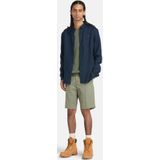 Timberland - Hemd - Blauw - Linnen