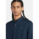 Timberland - Hemd - Blauw - Linnen