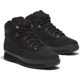 Timberland - Euro Hiker Mid - Veterboots - Zwart - Nubuck, ReBOTL Voering, Stalen Schacht