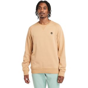 Timberland - Geborduurde Katoenen Sweater - Beige - Heren
