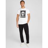 T-shirt - Wit - 100% Katoen - Ronde Hals - Korte Mouwen