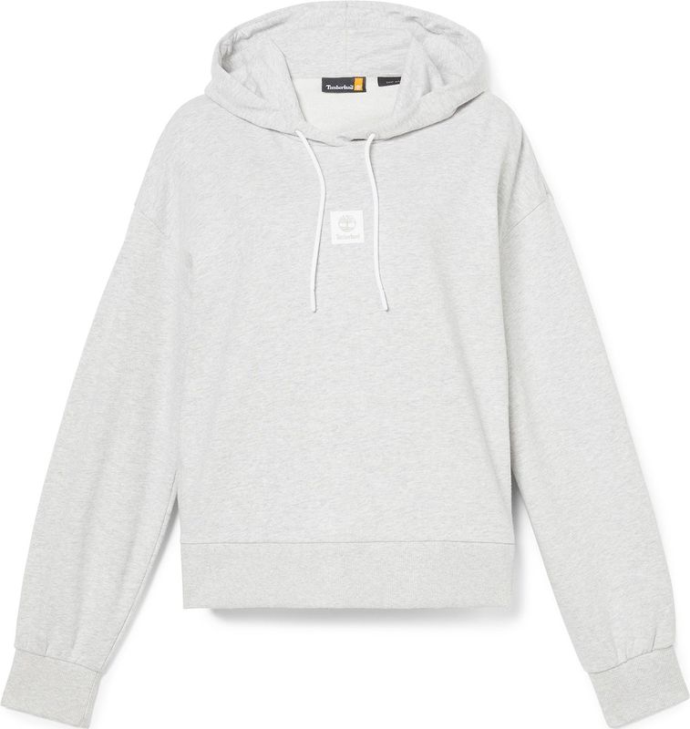 Timberland - Stack Logo Hoodie - Grijs - 80% Katoen 20% Polyester