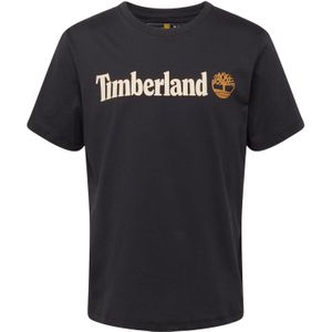 Timberland - Kennebec River Linear Logo - T-Shirt - Zwart - Katoen
