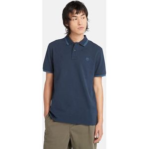 Timberland - MILLERS RIVER TIPPED PIQUE - Poloshirt - Zwart