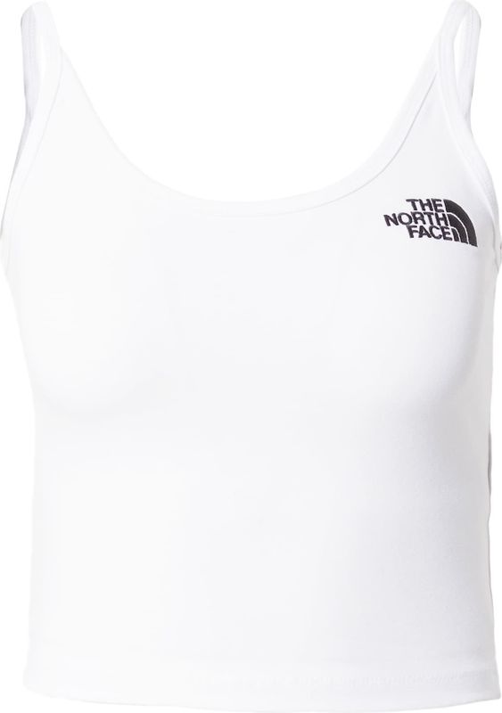 The North Face - Cropped Tanktop - Tnf White - Katoen