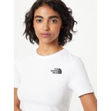 The North Face - Womens Crop S/S Tee - T-shirt - Wit