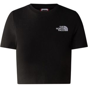 The North Face - Cropped T-shirt - Tnf Black - Katoen - Dames