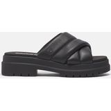 Timberland - Sandaal - Zwart - Premium Leer - Slip-On Stijl
