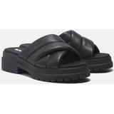 Timberland - Sandaal - Zwart - Premium Leer - Slip-On Stijl