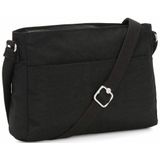 Kipling Uniseks tas New Angie Luggage-messenger bag, Zwart