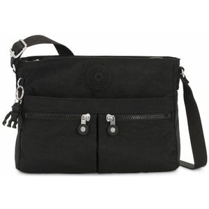 Kipling Uniseks tas New Angie Luggage-messenger bag, Zwart
