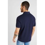 Napapijri - Aylmer - Poloshirt - Korte Mouwen - Geribbelde Afwerking - 100% Katoen
