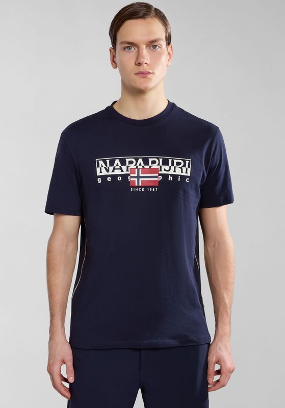 Napapijri - Aylmer T-shirt - Katoen - Zwart