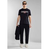 T-Shirt mit Label-Print Modell 'AYLMER'