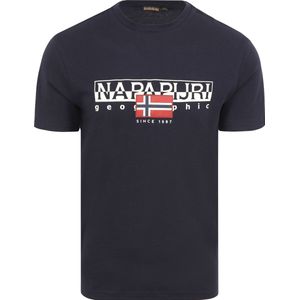 Napapijri - Aylmer T-shirt - Katoen - Zwart