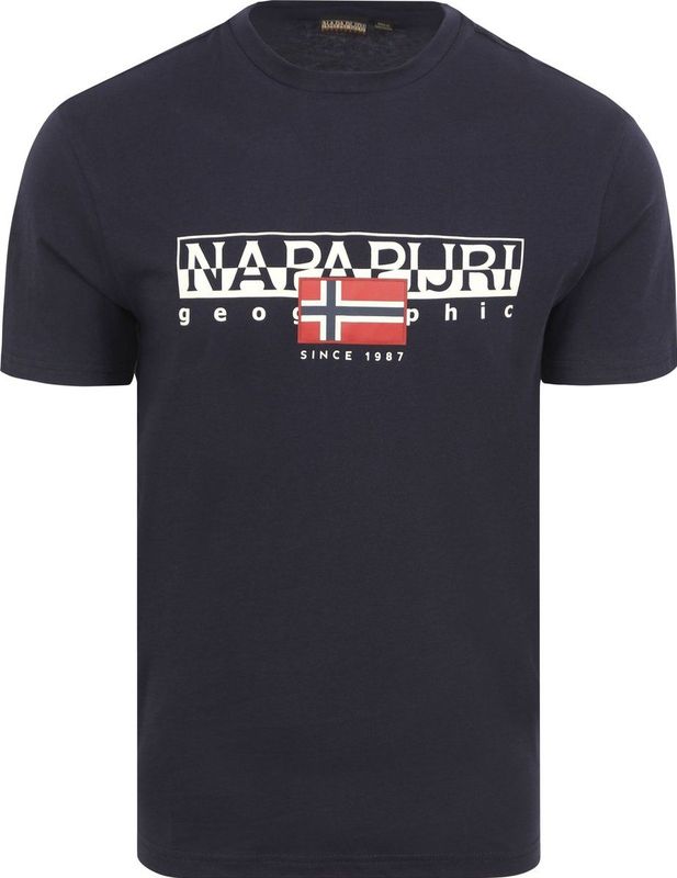 Napapijri - Aylmer T-shirt - Katoen - Zwart