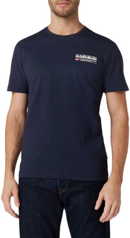 Napapijri - S-Kasba - T-shirt - Korte Mouwen - Wit - Katoen