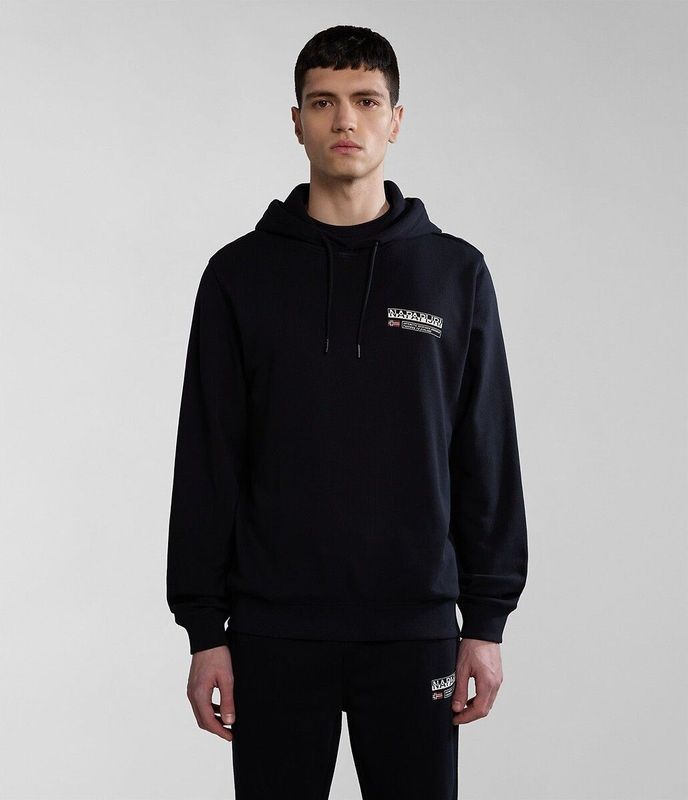 Napapijri - B-Kasba H - Hoodie - Grijs - Katoen