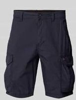 Napapijri - Korte Broeken - Heren - Blauw - Katoen - Cargo Stoffen Shorts
