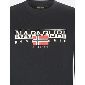 Napapijri - B-Aylmer C - Kindertrui - Zwart - Katoen