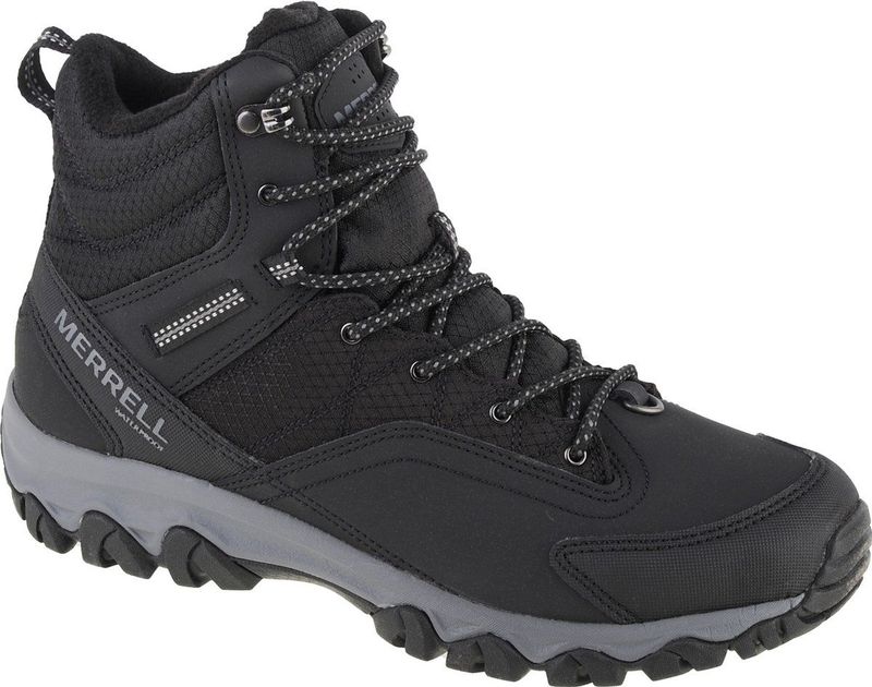 Merrell - Thermo Akita Mid WP - Snowboot - Zwart - Heren